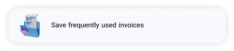 Invoice storage